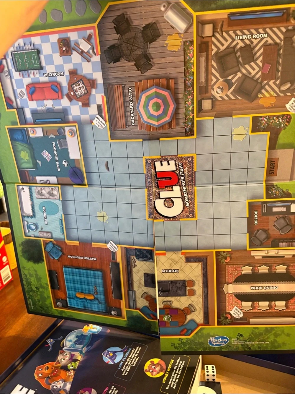 Hasbro Sorry! Sliders Board Game and CLUE something’s fishy